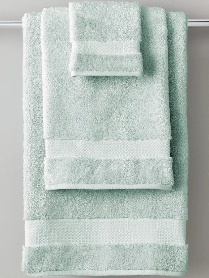 Egyptian Cotton Six-Piece Bath Towel Set