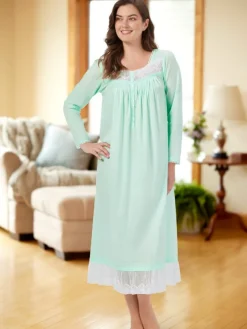 Eileen West Gatsby Lace Nightgown