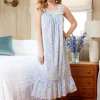 Eileen West Periwinkle Dreams Cotton Lawn Nightgown