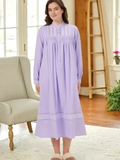Eileen West Royal Splendor Brushed Cotton Nightgown