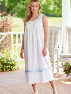 Eileen West Summer Breeze Cotton Nightgown