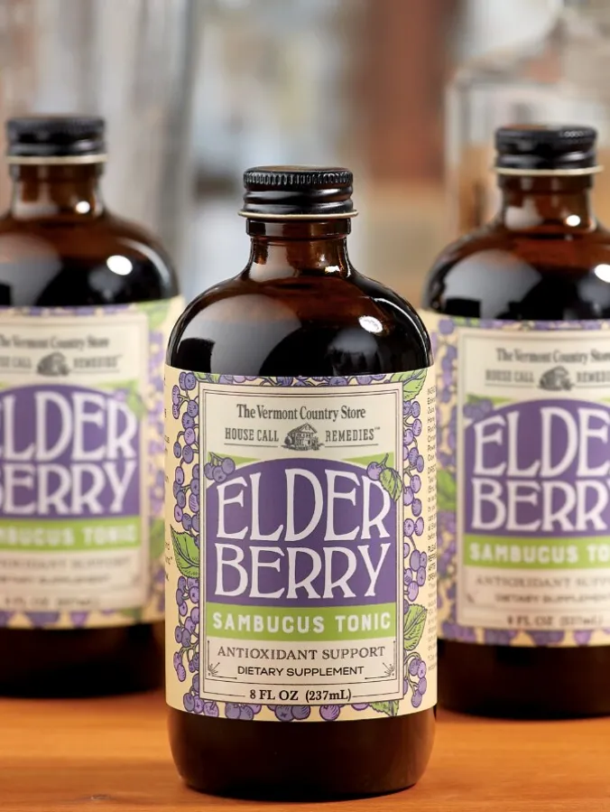 Elderberry Tonic, 8 Ounce Bottle