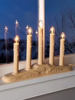 Electric Window Candle, Five Tier
