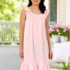 Ella Simone Cloud Soft Double-Cotton Gauze Nightgown