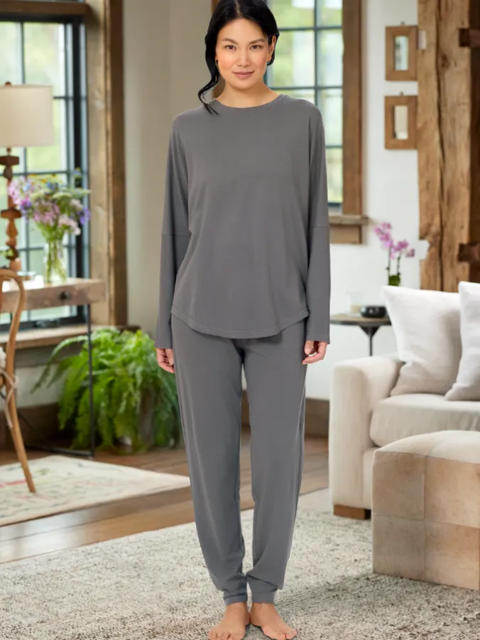 Ella Simone Cool Bamboo Jogger Loungewear Set