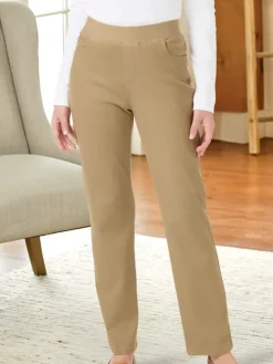 Ella Simone Cotton Terry Flex Pants