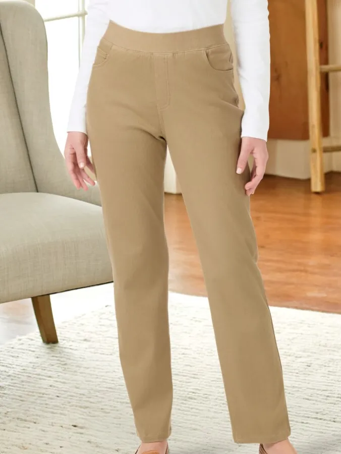 Ella Simone Cotton Terry Flex Pants
