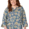 Ella Simone Flower Garden Tunic