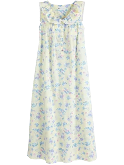 Ella Simone Garden Party Cotton Lawn Nightgown