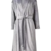 Ella Simone Glamour Plush Velvet Wrap Robe