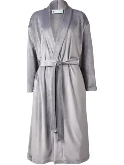 Ella Simone Glamour Plush Velvet Wrap Robe