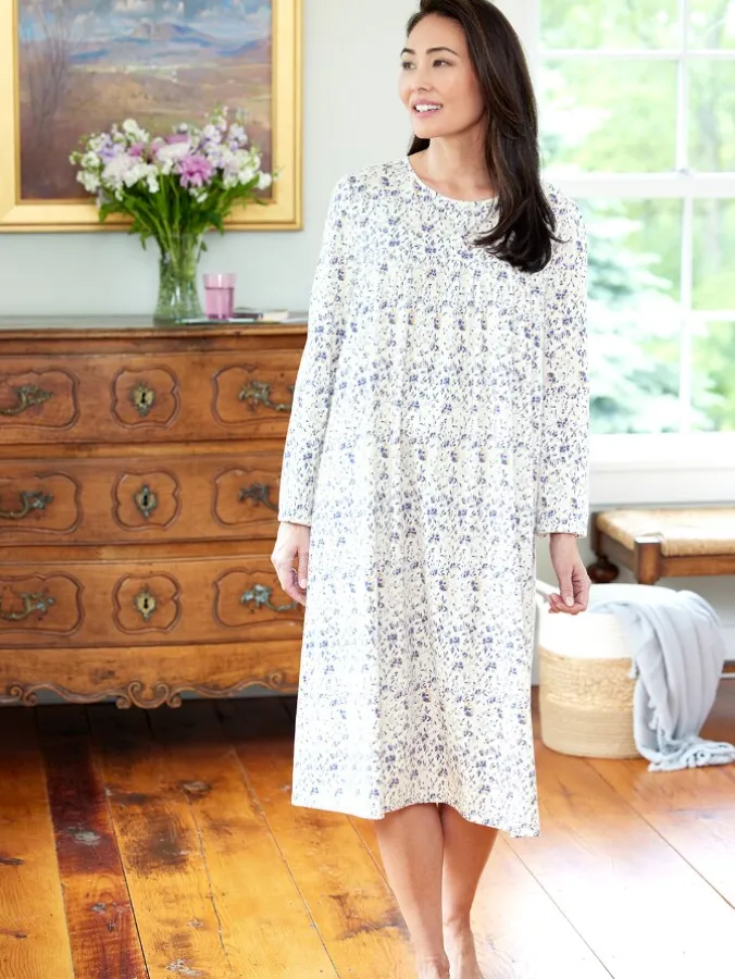 Ella Simone Misty Dreams Cotton Modal Nightgown