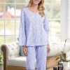 Ella Simone Pretty Periwinkle Pajamas