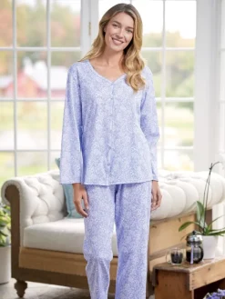Ella Simone Pretty Periwinkle Pajamas