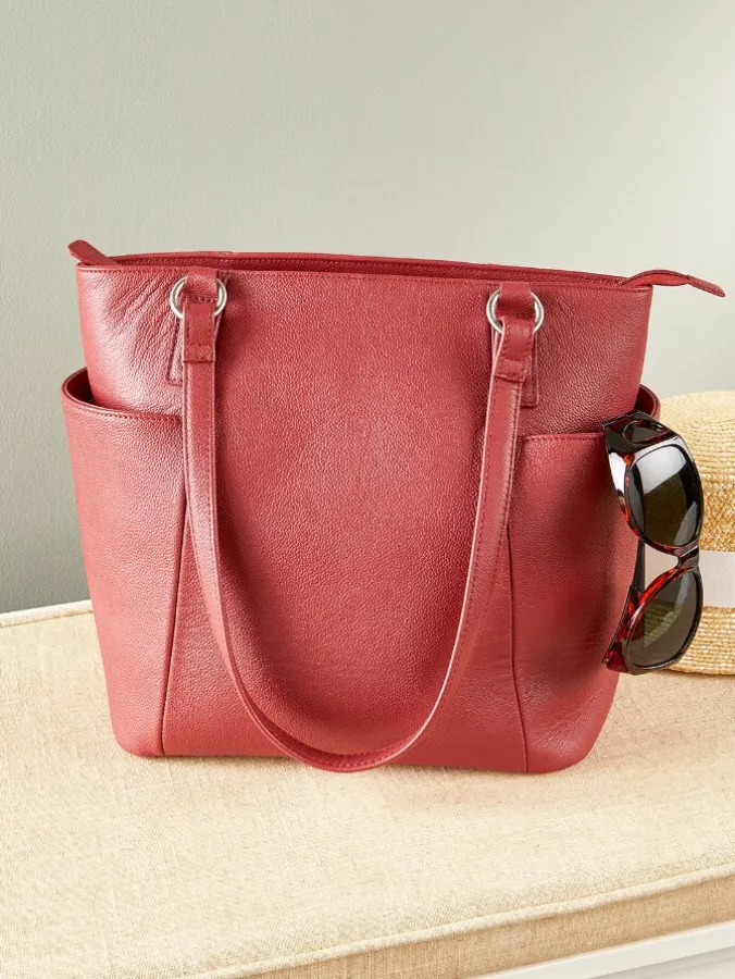 Ella Simone Weston Everyday Leather Tote