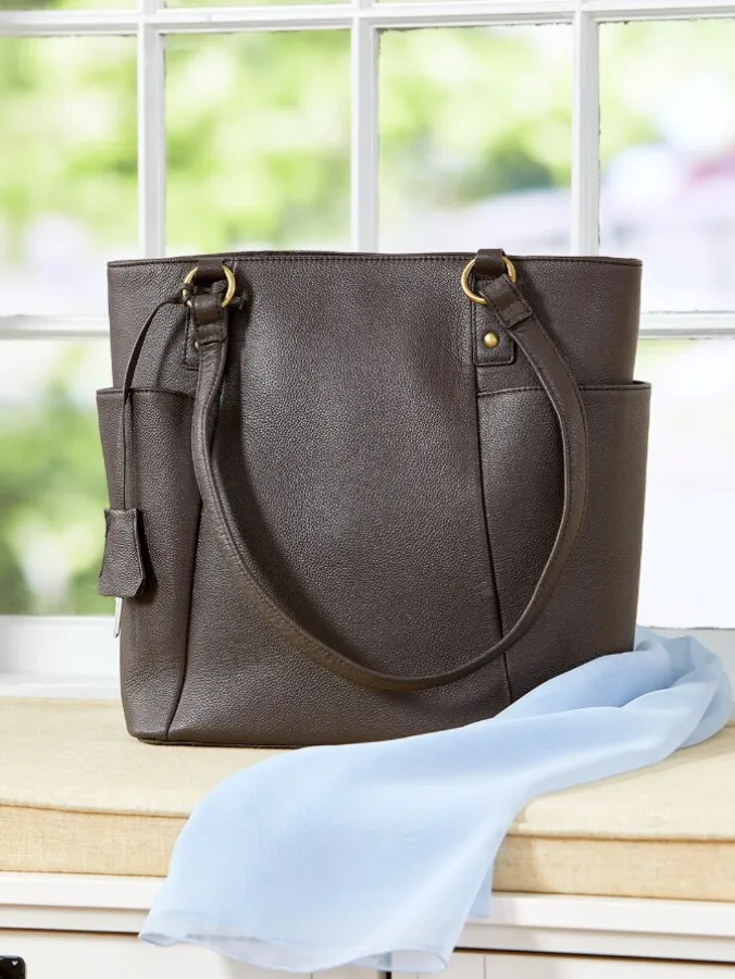 Ella Simone Weston Everyday Leather Tote