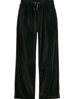 Ella Simone® Women's Stretch-Velvet Pull-On Pants