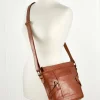Ella Simone Woodstock Leather Bucket Bag