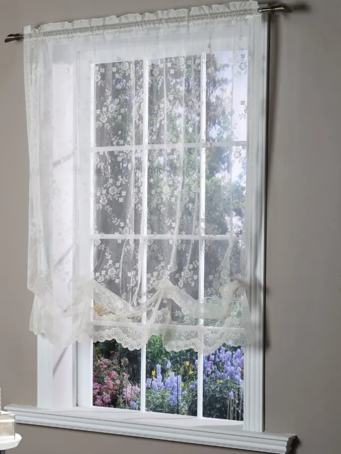 Enchanted Gardens Lace Balloon Panel by Country Curtains®