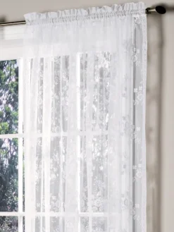 Enchanted Gardens Lace Rod Pocket Panel by Country Curtains®
