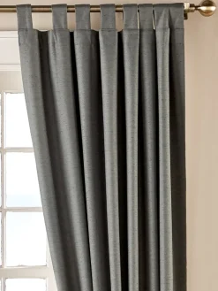 Energy-Efficient Blackout Lined Tab Top Curtains