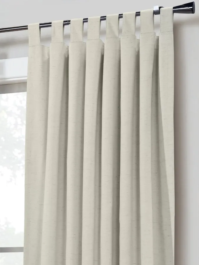 Energy-Efficient Blackout Lined Tab Top Curtains