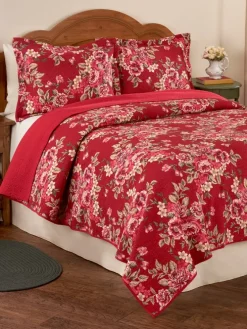 English Garden Cotton Quilt or Pillow Sham