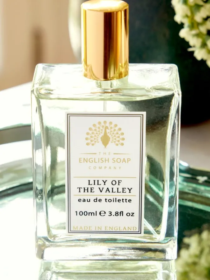 English Soap Company Lily of the Valley Eau de Toilette, 3.3 Ounces