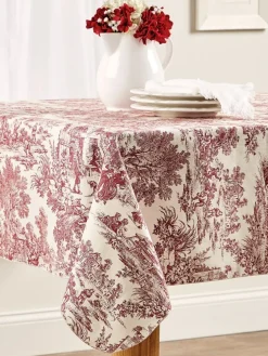 Essex Toile Cotton Tablecloth