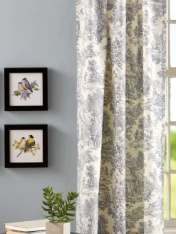 Essex Toile Rod Pocket Curtains by Country Curtains®