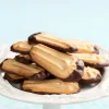 European Dark Chocolate Dipped Shortbread Cookies, 2 Boxes