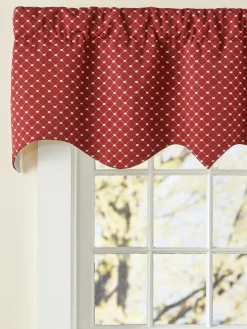 Everly Embroidered Rod Pocket Regal Valance
