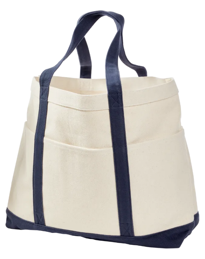 Everyday Open-Top Canvas Tote Bag