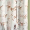 Floral Supreme Room Darkening Grommet Top Tie-Up Curtain Panel by Country Curtains®
