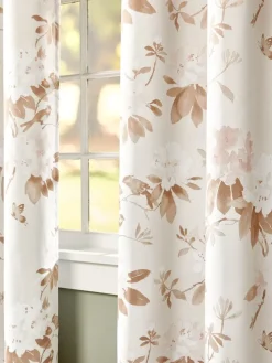 Floral Supreme Room Darkening Grommet Top Patio Panel With Pull Wand by Country Curtains®