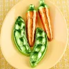Foiled Easter Milk Chocolate Peas and Carrots