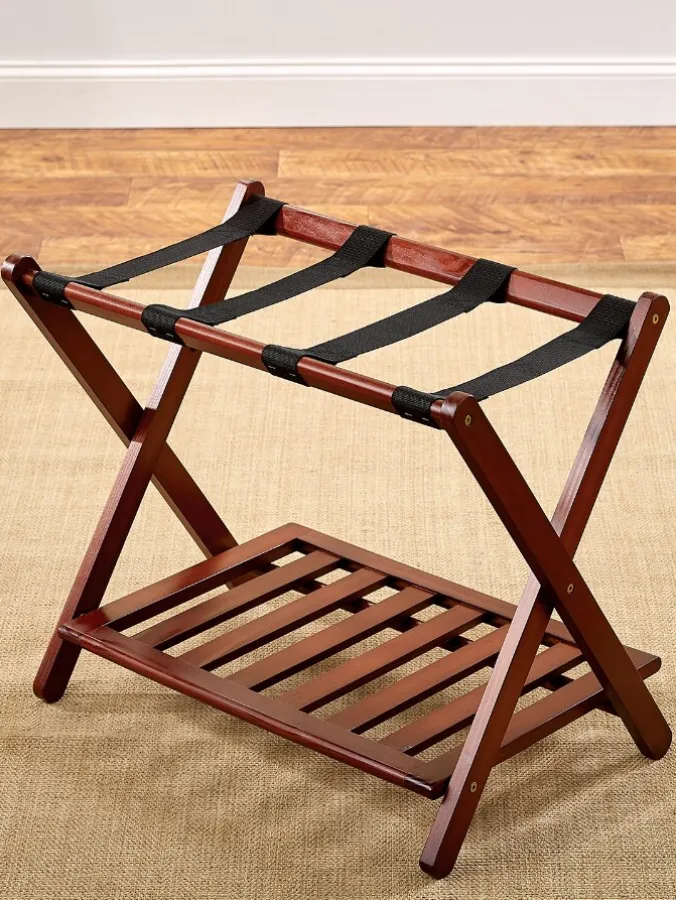 Folding Luggage Rack Suitcase Stand