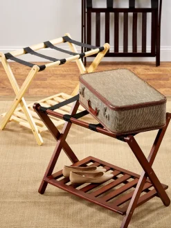 Folding Luggage Rack Suitcase Stand