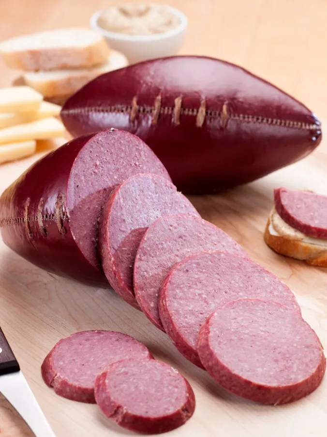 Football Summer Sausage, 1 Pound