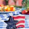 Freedom Flag Salt and Pepper Shaker Set