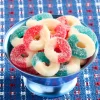Freedom Rings Blue Raspberry and Cherry Gummies, 1.5 Pound Bag