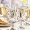French Bee Wine Glass, Set of 4