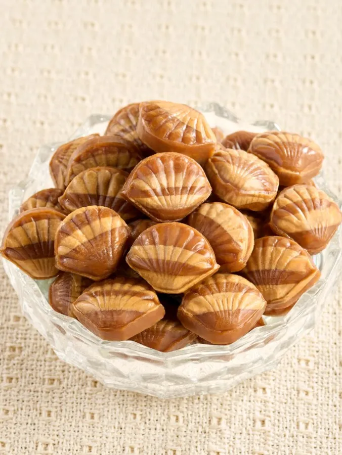 French Caramel Filled Hard Candy, 12 Ounce Bag