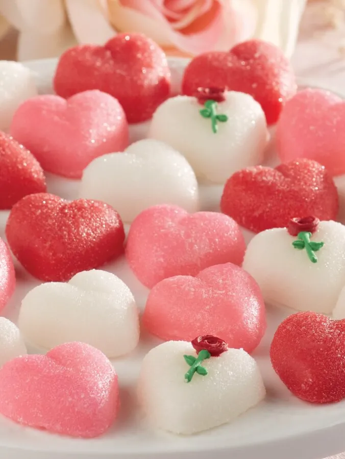 French Creme Candy Hearts