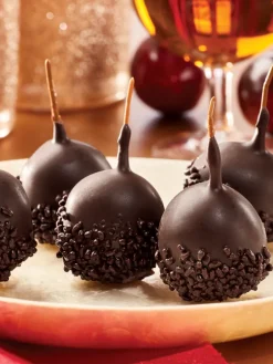 French Dark Chocolate Cognac Cherries