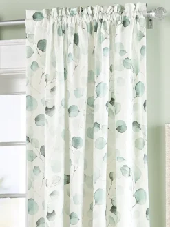 Fresh Floral Rod Pocket Panel