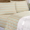 Fresh Stripe Portuguese Cotton Percale Sheet Set