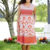 Fun in the Sun Block-Print Sundress
