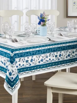 Garden Party Cotton Tablecloth