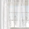 Garden Rose Lace One-Piece Rod Pocket Swag